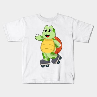 Turtle Inline skating Roller skates Kids T-Shirt